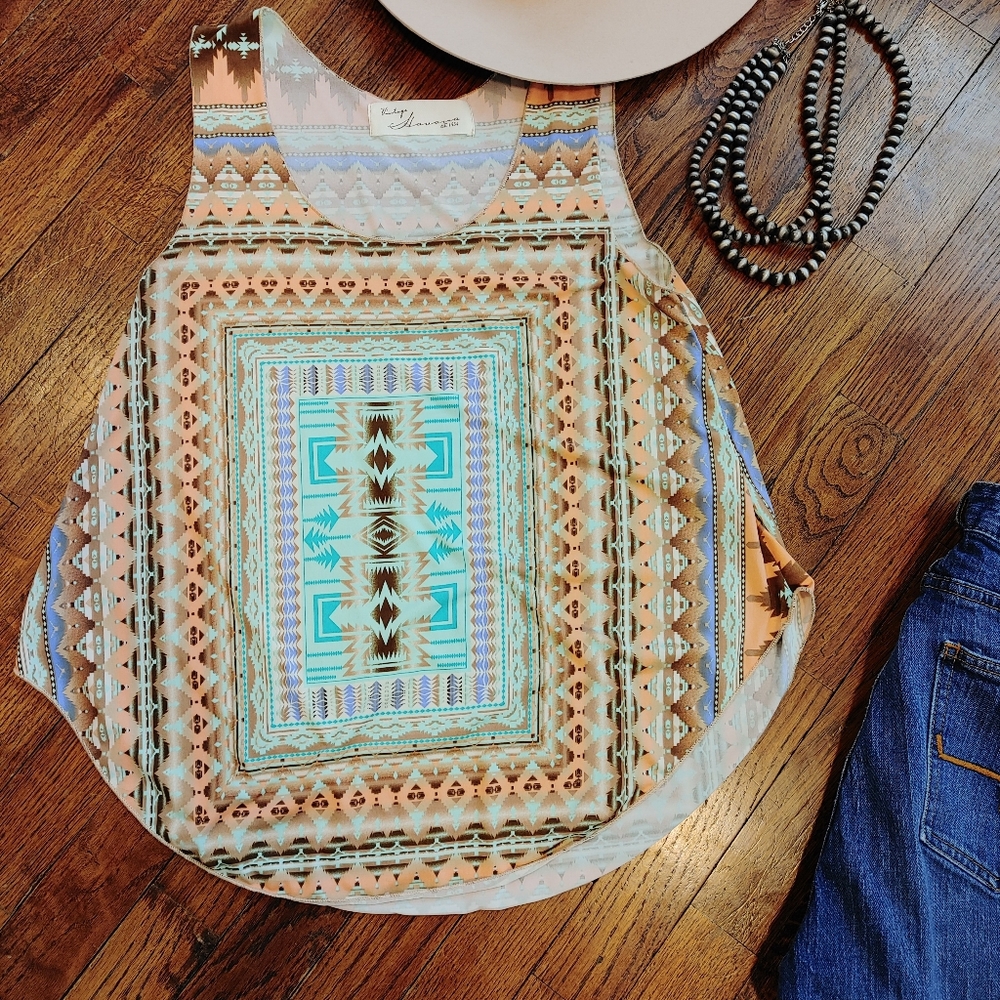 Tribal tank top